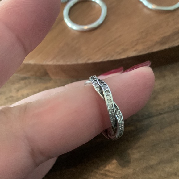 Pandora Twist of Fate Ring *retired* - Picture 2 of 5